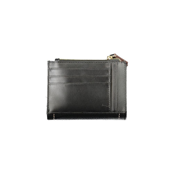 Black Polyethylene Women Wallet VA-38263 Black Polyethylene Women Wallet VA-38263