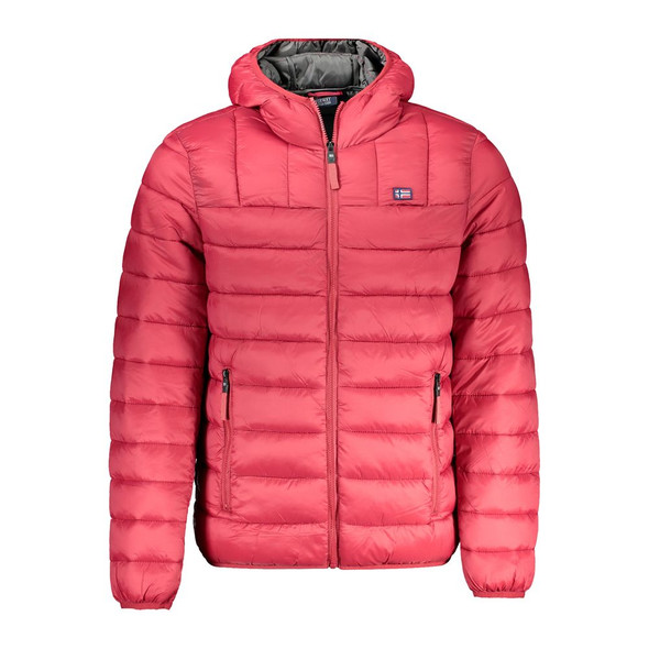Red Polyamide Jacket Red Polyamide Jacket