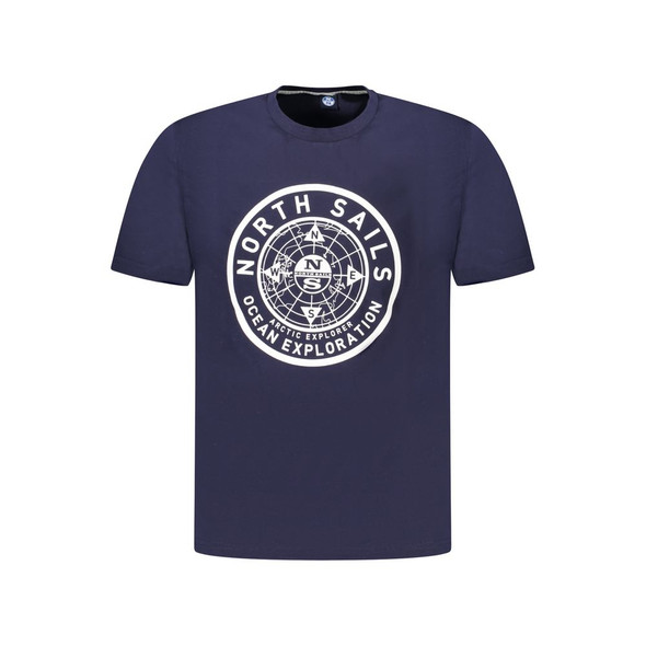 Blue Cotton Men T-Shirt NO-34358 Blue Cotton Men T-Shirt NO-34358