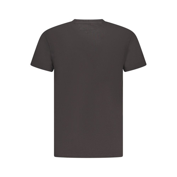 Tommy Hilfiger Black Cotton Men T-Shirt TO-38482 Tommy Hilfiger Black Cotton Men T-Shirt TO-38482