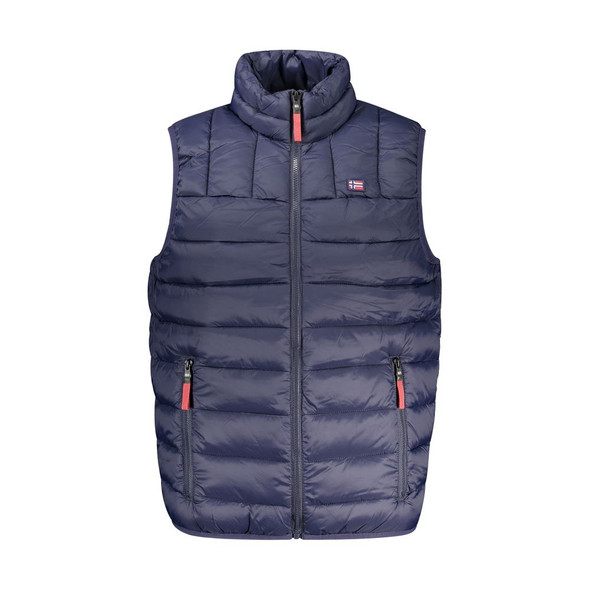 Blue Polyamide Jacket NO-32287 Blue Polyamide Jacket NO-32287