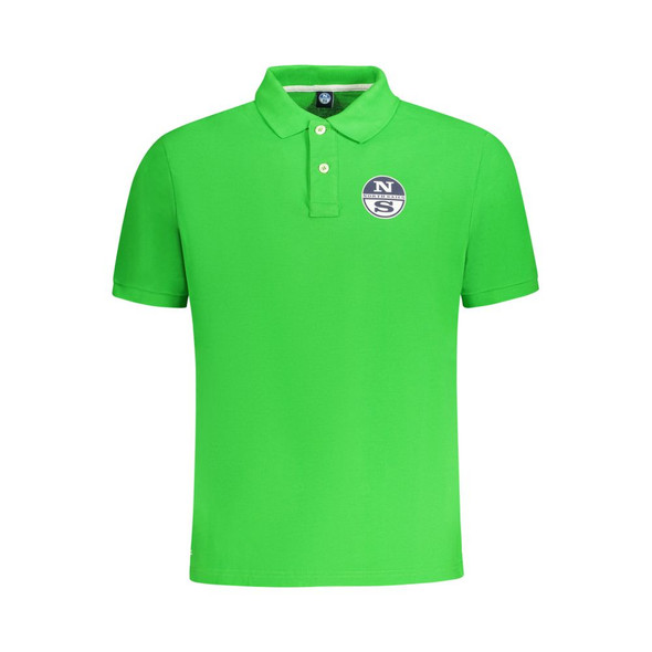 Green Cotton Men Polo Shirt NO-33981 Green Cotton Men Polo Shirt NO-33981