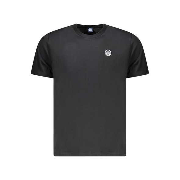 Black Cotton Men T-Shirt NO-34356 Black Cotton Men T-Shirt NO-34356