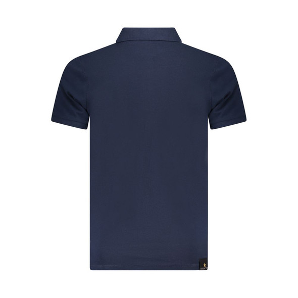Accademia Militare Blue Cotton Polo Shirt Accademia Militare Blue Cotton Polo Shirt
