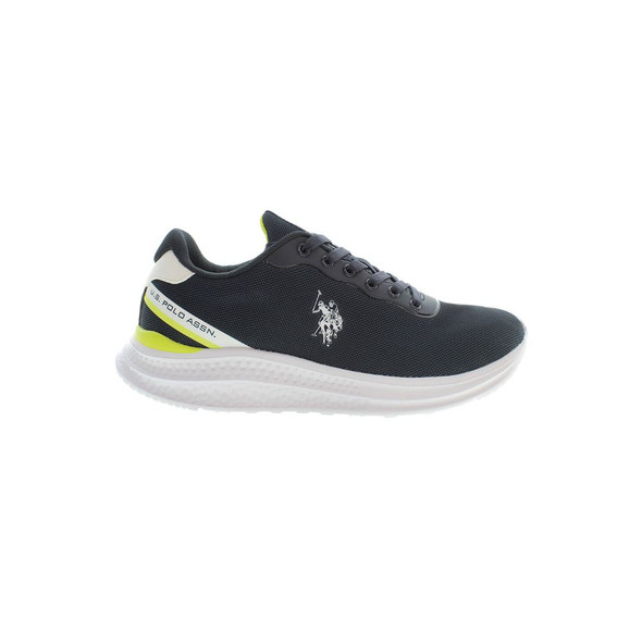 U.S. POLO ASSN. Blue Polyester Men Sneaker US-37766 U.S. POLO ASSN. Blue Polyester Men Sneaker US-37766