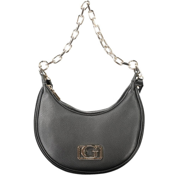 Guess Jeans Black Polyethylene Women Handbag GU-39104 Guess Jeans Black Polyethylene Women Handbag GU-39104