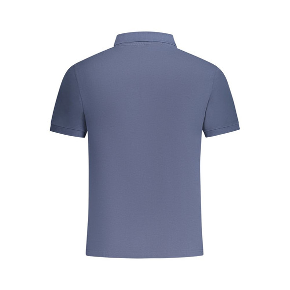 North Sails Blue Cotton Men Polo Shirt NO-33982 North Sails Blue Cotton Men Polo Shirt NO-33982