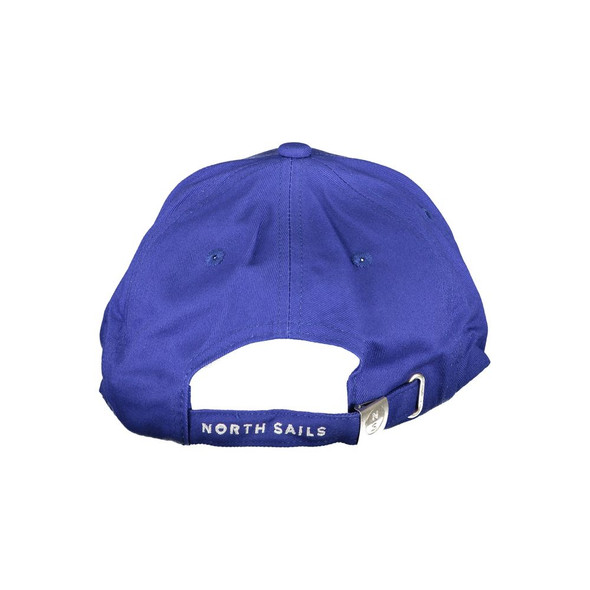 North Sails Blue Cotton Men Cap NO-35028 North Sails Blue Cotton Men Cap NO-35028