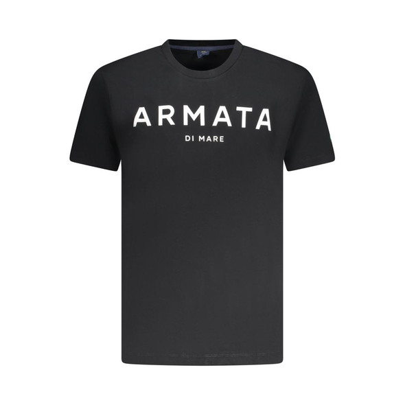 Black Cotton Men T-Shirt AR-38349 Black Cotton Men T-Shirt AR-38349