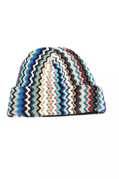 Multicolor Wool Men Hat Multicolor Wool Men Hat