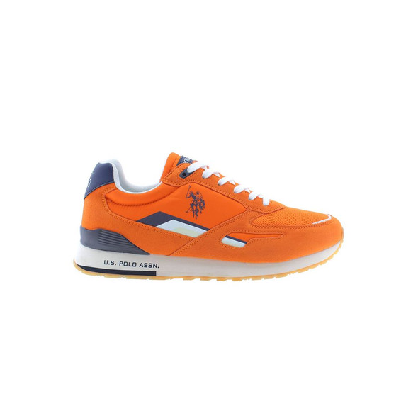 U.S. POLO ASSN. Orange Polyester Sneaker U.S. POLO ASSN. Orange Polyester Sneaker