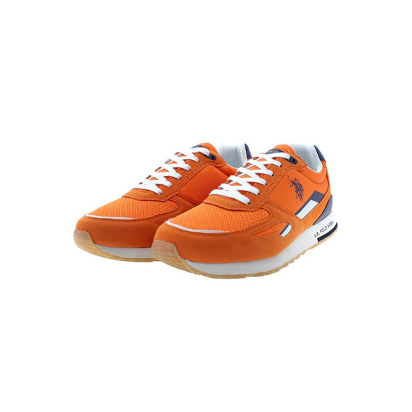 U.S. POLO ASSN. Orange Polyester Sneaker U.S. POLO ASSN. Orange Polyester Sneaker