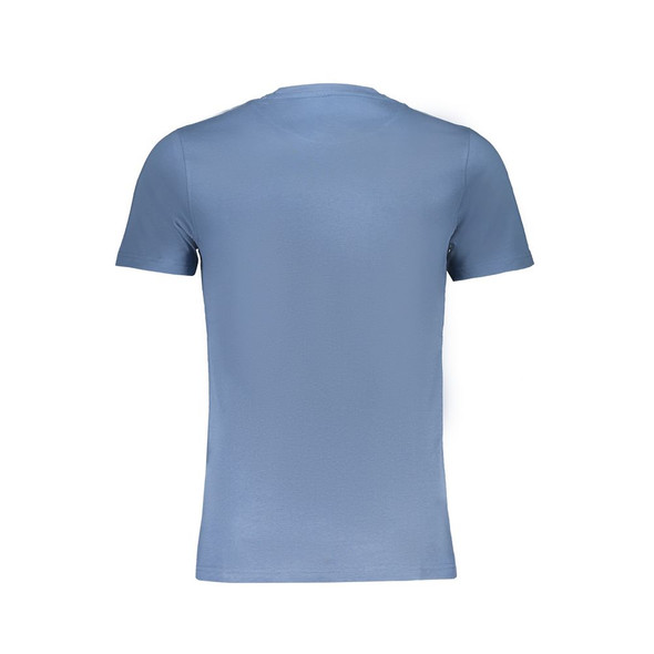 Harmont & Blaine Blue Cotton T-Shirt HA-29111 Harmont & Blaine Blue Cotton T-Shirt HA-29111