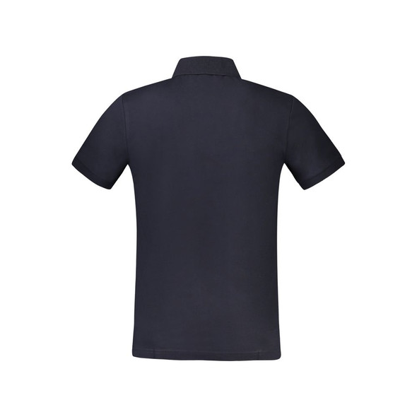 Hugo Boss Blue Cotton Polo Shirt BO-33103 Hugo Boss Blue Cotton Polo Shirt BO-33103