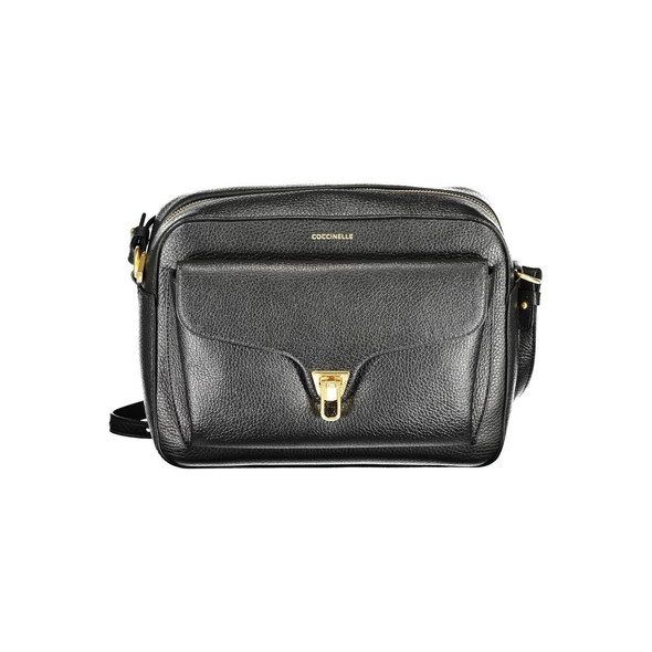 Coccinelle Black Leather Women Handbag CO-38167 Coccinelle Black Leather Women Handbag CO-38167