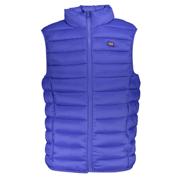 Sleek Sleeveless Blue Jacket Sleek Sleeveless Blue Jacket