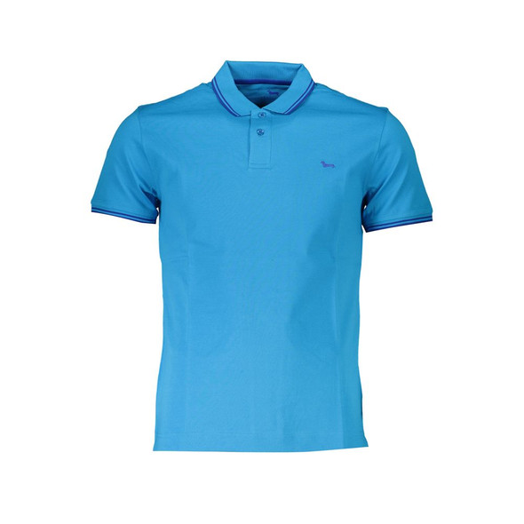Light Blue Cotton Men Polo Shirt HA-28215 Light Blue Cotton Men Polo Shirt HA-28215