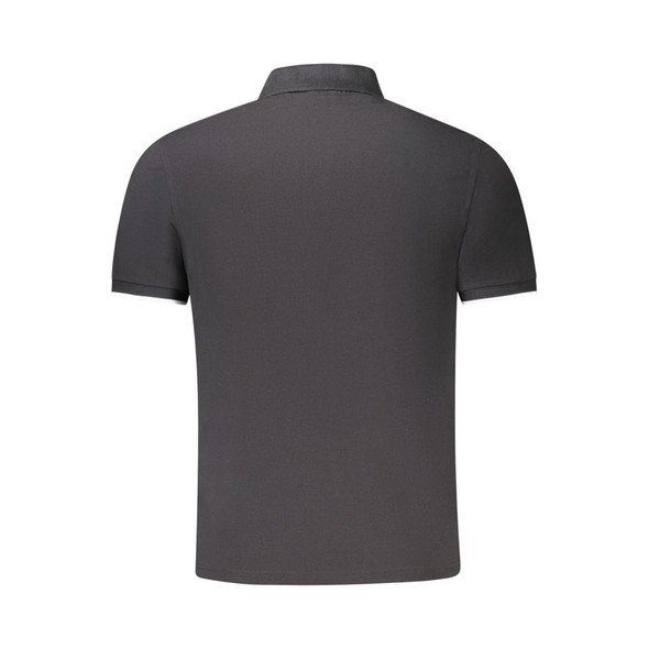 Black Cotton Men Polo Shirt NO-34381 Black Cotton Men Polo Shirt NO-34381