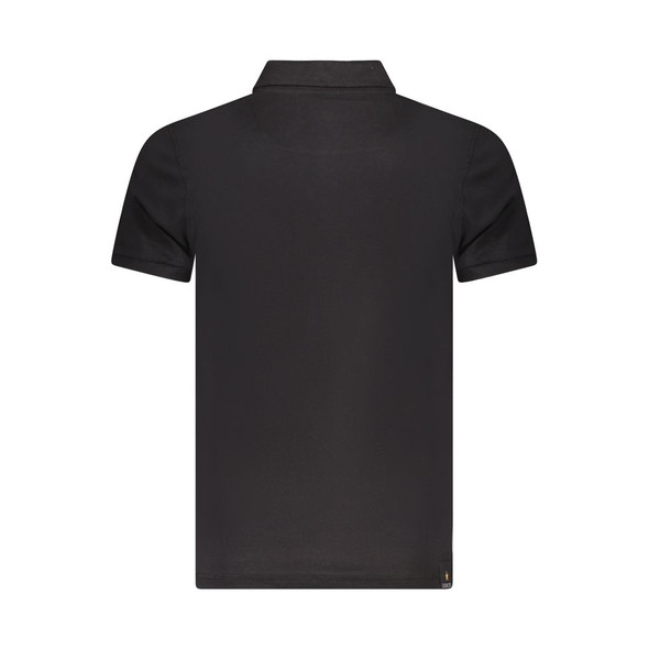 Accademia Militare Black Cotton Polo Shirt AC-36552 Accademia Militare Black Cotton Polo Shirt AC-36552
