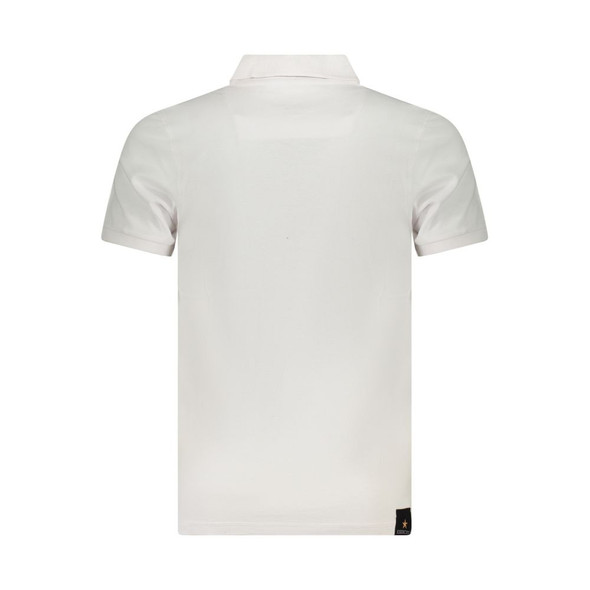 Accademia Militare White Cotton Polo Shirt AC-36532 Accademia Militare White Cotton Polo Shirt AC-36532
