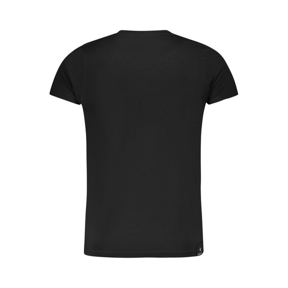 Accademia Militare Black Cotton T-Shirt AC-36566 Accademia Militare Black Cotton T-Shirt AC-36566