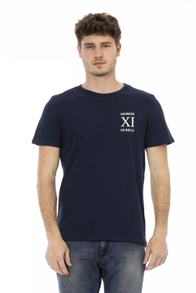 Bikkembergs Army Cotton Men T-Shirt BI-22064 Bikkembergs Army Cotton Men T-Shirt BI-22064