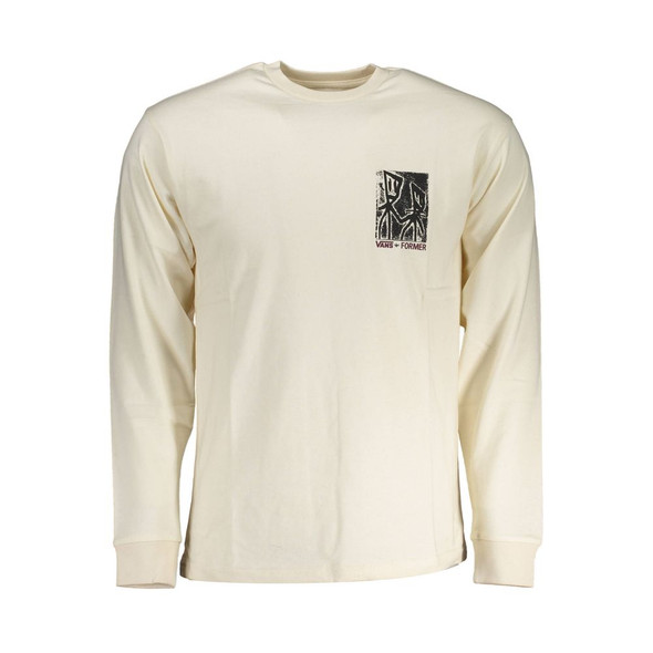 Vans White Cotton T-Shirt VA-19360 Vans White Cotton T-Shirt VA-19360