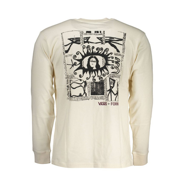 Vans White Cotton T-Shirt VA-19360 Vans White Cotton T-Shirt VA-19360