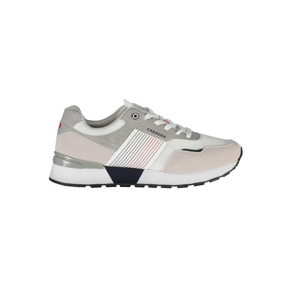 Sleek White Sneakers with Contrast Details Sleek White Sneakers with Contrast Details