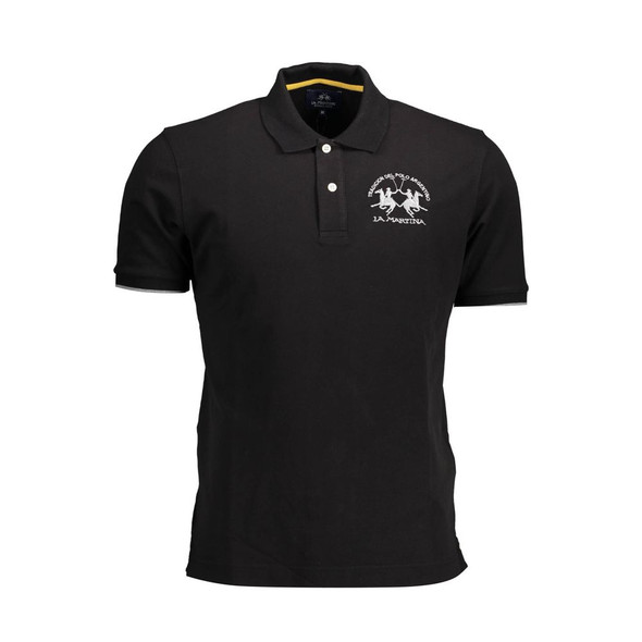 Chic Contrast Details Polo Shirt Chic Contrast Details Polo Shirt