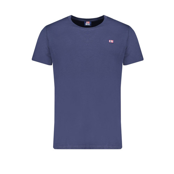 Blue Cotton T-Shirt NO-29166 Blue Cotton T-Shirt NO-29166