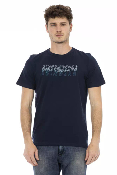 Bikkembergs Army Cotton Men T-Shirt BI-22050 Bikkembergs Army Cotton Men T-Shirt BI-22050