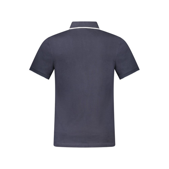 Hugo Boss Blue Cotton Polo Shirt BO-33071 Hugo Boss Blue Cotton Polo Shirt BO-33071