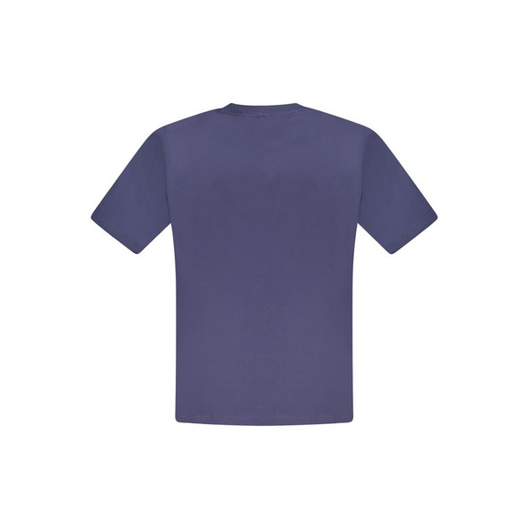 North Sails Blue Cotton Men T-Shirt NO-33755 North Sails Blue Cotton Men T-Shirt NO-33755