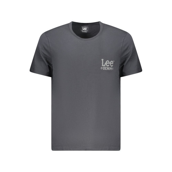 Black Cotton Men T-Shirt LE-35372 Black Cotton Men T-Shirt LE-35372