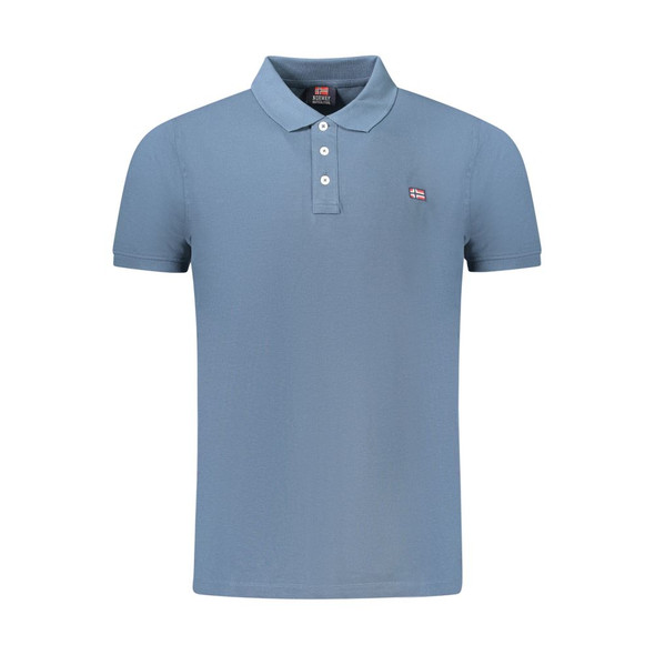 Blue Cotton Polo Shirt NO-35497 Blue Cotton Polo Shirt NO-35497