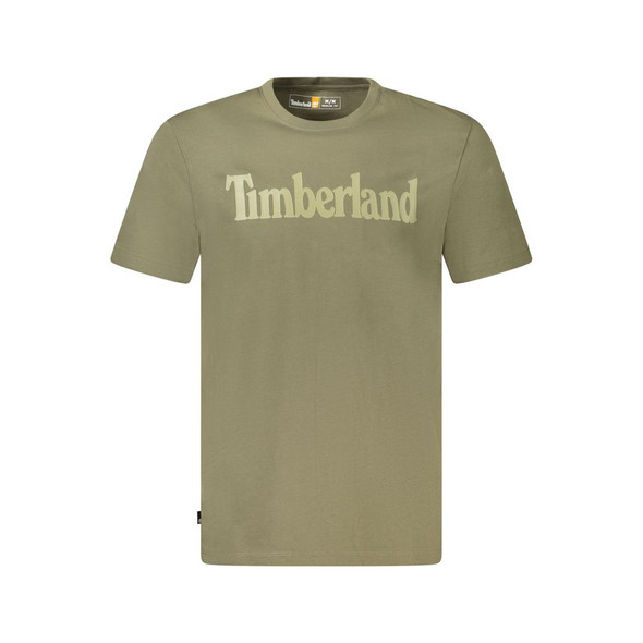 Timberland Green Cotton T-Shirt TI-35505 Timberland Green Cotton T-Shirt TI-35505