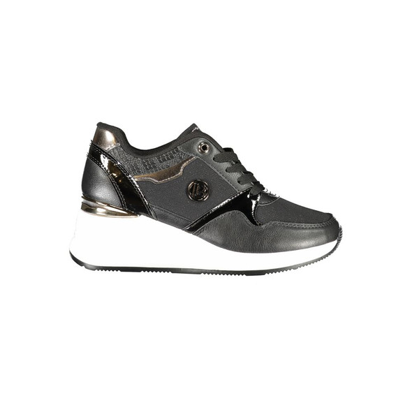 Black Synthetic Women Sneaker Black Synthetic Women Sneaker