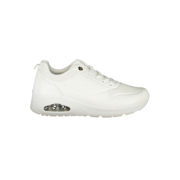 Laura Biagiotti White Polyester Women Sneaker LA-36482 Laura Biagiotti White Polyester Women Sneaker LA-36482