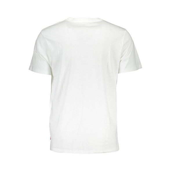 Levi's White Cotton Men T-Shirt LE-37074 Levi's White Cotton Men T-Shirt LE-37074