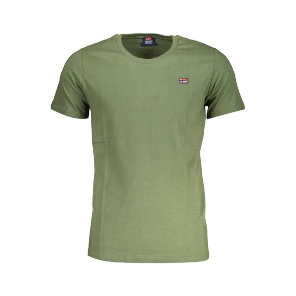 Norway 1963 Green Cotton Men T-Shirt Norway 1963 Green Cotton Men T-Shirt