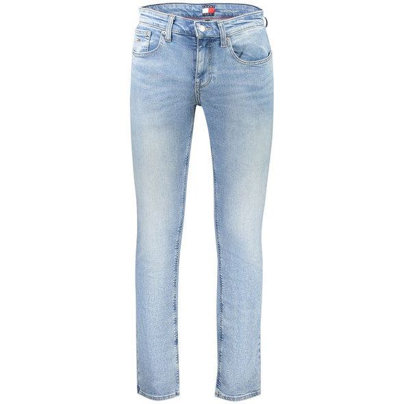 Tommy Hilfiger Blue Cotton Men Jeans TO-38465 Tommy Hilfiger Blue Cotton Men Jeans TO-38465