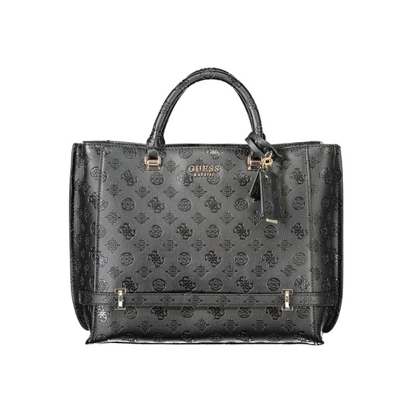 Guess Jeans Black Polyethylene Women Handbag GU-39110 Guess Jeans Black Polyethylene Women Handbag GU-39110