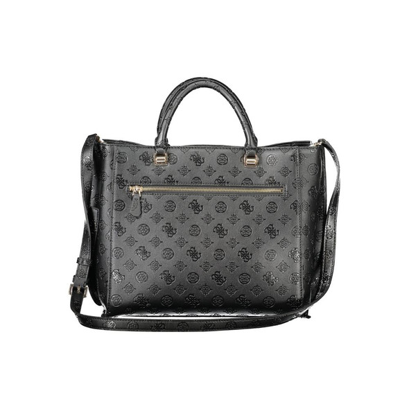Guess Jeans Black Polyethylene Women Handbag GU-39110 Guess Jeans Black Polyethylene Women Handbag GU-39110