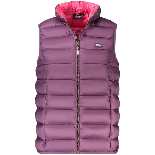 Norway 1963 Purple Polyamide Women Jacket Norway 1963 Purple Polyamide Women Jacket