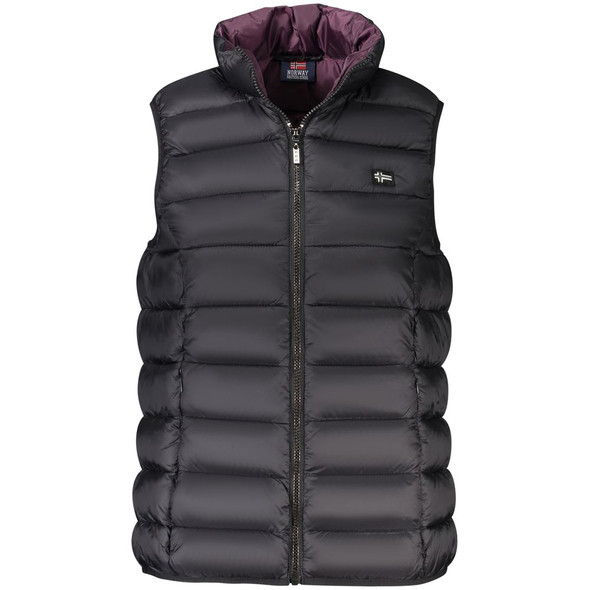 Norway 1963 Black Polyamide Women Jacket NO-39365 Norway 1963 Black Polyamide Women Jacket NO-39365