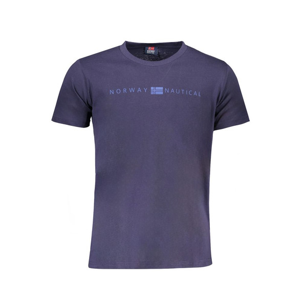 Norway 1963 Blue Cotton T-Shirt NO-31088 Norway 1963 Blue Cotton T-Shirt NO-31088