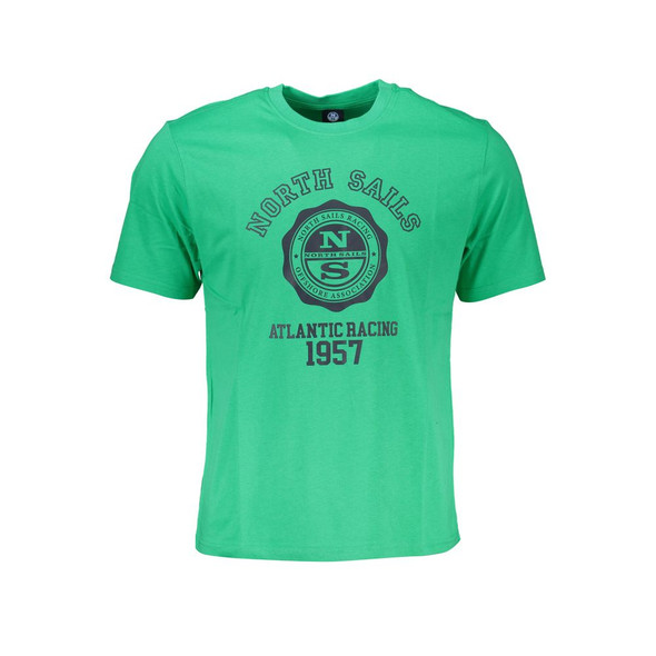 Green Cotton T-Shirt NO-27264 Green Cotton T-Shirt NO-27264