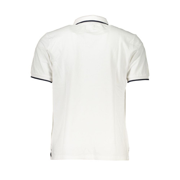 White Cotton Polo Shirt NO-27274 White Cotton Polo Shirt NO-27274