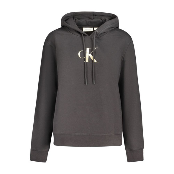 Calvin Klein Black Cotton Women Sweater CA-33782 Calvin Klein Black Cotton Women Sweater CA-33782
